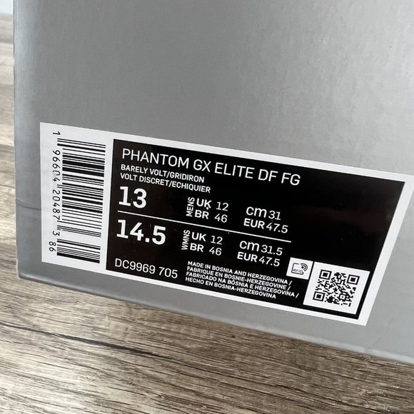 Nike Phantom GX Elite Gripknit DF FG “Luminous Pack” (DC9969-705) Mens Size 13 - Picture 10 of 10